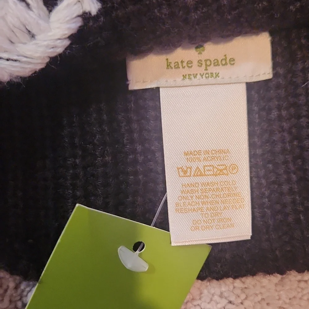 Kate Spade New York Winking Beanie, NWT